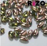 Zdjęcie - Koraliki RIZO 2,5x6mm Peridot Capri Gold (C50510)